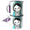 Dúo Pocillos De Peltre Taza Virgen Lupita BY MEXICO 360