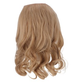 FRCOLOR Invisible Hair Extension Headband Wire Hairpiece Long Wavy Wig for Daily Wear Parties and Festivals Made of High Temperature Lightweight and Comfortable Natural Look No Shedding