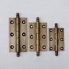 4Pack Decorative Antique Brass Kitchen Cabinet Hinges Bronze Furniture Cupboard