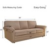 Easy-Going Reversible Couch Cover for 3 Cushion Couch Sofa Cover