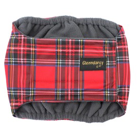 Glenndarcy Male Dog Belly Band - Urine Incontinence - Royal Stewart Small Band only