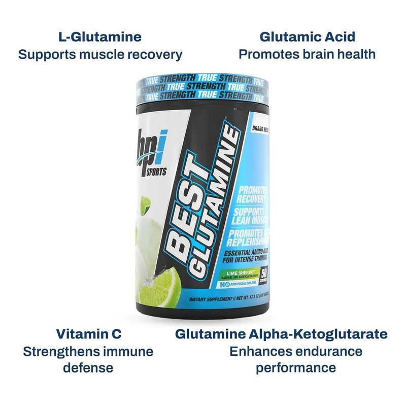 Bpi Sports Glutamina En Polvo 6 Formas Vitamina C