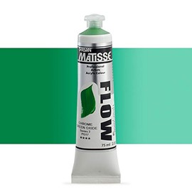 Matisse Flow Acrylic 75 ml Tube - Chrome Green Oxide