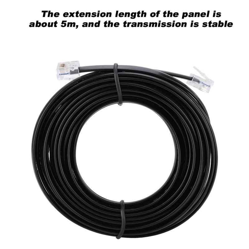 Black Panel Panels Separate Cable Extension Line for YAESU Ft