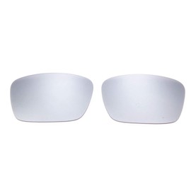 NicelyFit Polarized Replacement Lenses for Oakley Fuel Cell Sunglasses (Titanium Mirror)