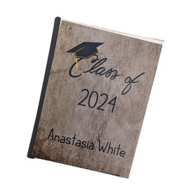 Graduation Photo Album Class of 2025 ANY YEAR 5x7 or 4x6 Senior Pictures Graduate Gift High School ADD NAME D#157