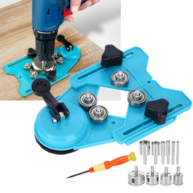 Hole Saw Set Diamond Drill Bits for Ceramic Tile Fiberglass