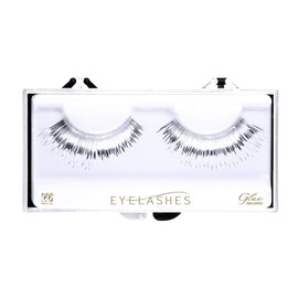Metallic Silver Eyelashes Accessory for Fancy Dress