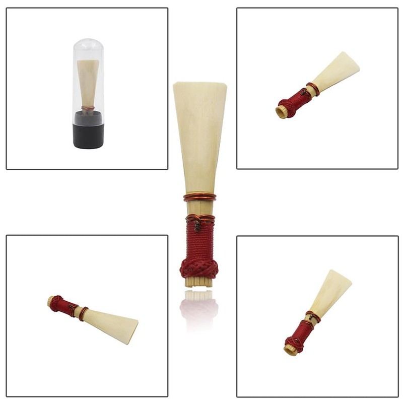 Artist Bassoon Reed with Plastic Case, Medium Soft, Handcrafted for