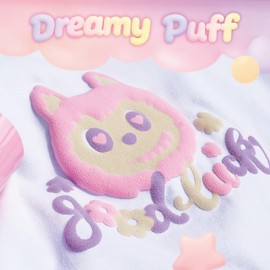 HTVJOYDO 12Pcs Puff Vinyl Heat Transfer, 12x10Inch Pastel Colors 3D Puff HTV, DIY Iron-on Vinyl for T-Shirts, Easy to Cut and Weed, Compatible with Cricut or Cameo (Macaron Color)