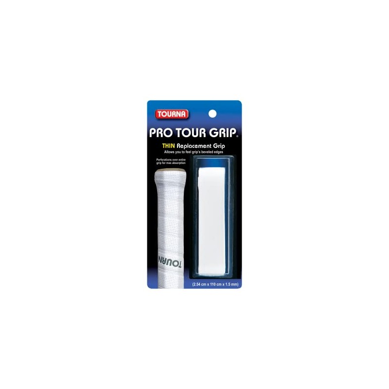 Tourna PRO Tour Grip Thin Replacement Tennis Grip 1.5mm -