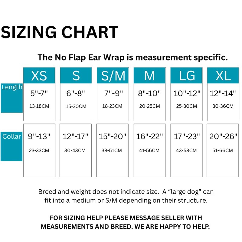 No Flap No Flap Ear Wrap (Blue Pinpoint Mesh, X-Small)