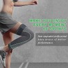 Fundas de Compresión Transpirables 3 Pares para Rodilla y Pantorrilla