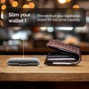 ÖGON Aluminium Wallet Smart case V2 - Metal Lock -