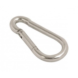 Bulk Hardware Snap Hook 9/32 Inch (M7) BZP Pack of 5