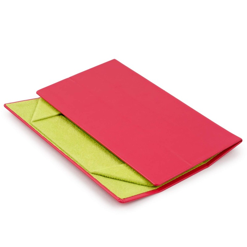 Tccase CY-5041-16 Pink Hard Folding Magnetic Square Glasses Case