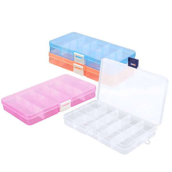 COSICS - Funda organizadora de compartimentos pequeños, 4 unidades, caja