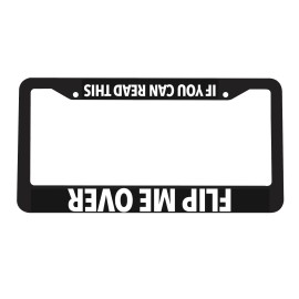 Car Plate Frames Flip Me Over For Lifted Jeeps Trucks SUVS Rock Crawlers 4x4 License Plate Frame