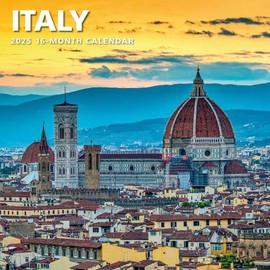 Calendar Ink, Italy 2025 Wall Calendar