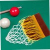 WOONEKY 6Pcs Billiard Table Pocket Drop Ball Net Durable Wear