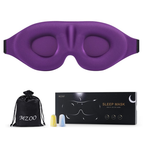 MZOO MZOO Sleep Eye Mask for Side Sleeper Men Women,
