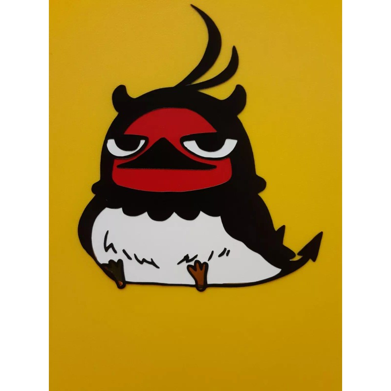 Black Clover Nero Bird Sticker Vinyl Decal Great for Windows/Laptop