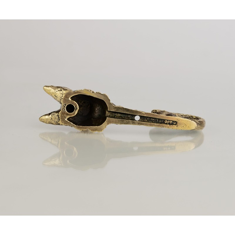 TUTURA LUTSS German Shepherd Wall Hook – Solid Brass Dog