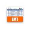 EMT Badge Buddy Horizontal w/Height & Weight Conversion Charts (Standard,