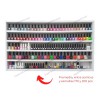 Ingenio Group Exhibidor Esmaltero Acrilico Juguetero Extra Grande