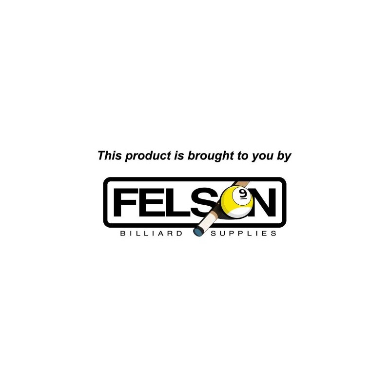 Felson Billiard Supply FELS-003.004 Mahogany Triangle and Diamond Billiard Ball