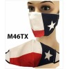 Texas Flag Face Mask Adjustable Reusable