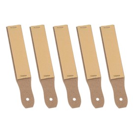 PATIKIL Sketch Sandpaper, 5 Pack Pencil Pointer Sandpaper Pencil Lead Sharpener Grinder for Art Sketching Drawing Writing, Oval Shape
