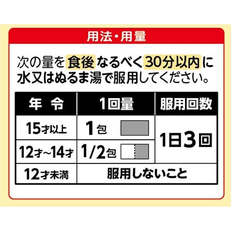 【指定第2類医薬品】パブロンSゴールドW微粒 24包