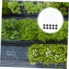 NOLITOY 25 Sets U Shaped Garden Stakes with Gaskets Durable