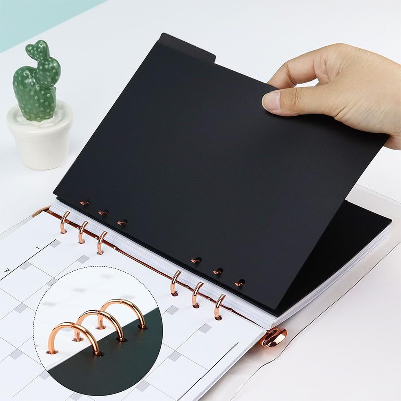 SUPERFINDINGS 20 Sheets Thick 11 Hole 5 Tabs Paper Folder
