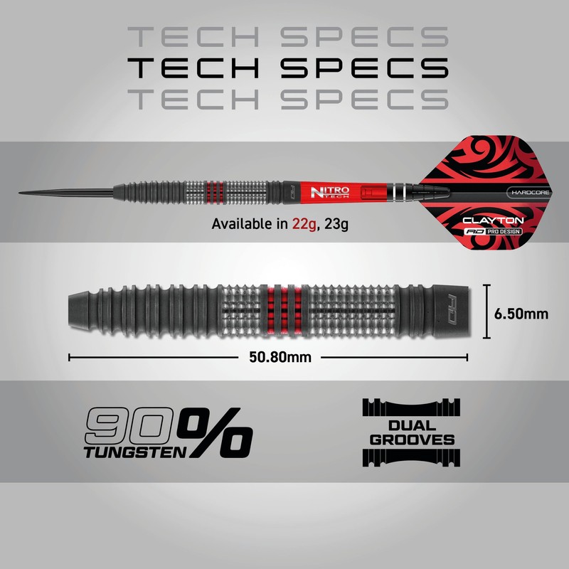 RED DRAGON Darts – Professional Player – Jonny Clayton Hiraeth