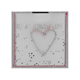 Good old Friends Small Christmas Greetings Heart