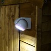 Rundleuchte verstellbar 360°, 10 LEDs weiß, Bewegungsmelder, innen/außen