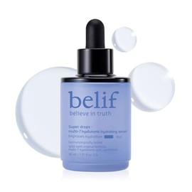 belif Sérum Hidratante Super Drops Multi-7 Con Ácido Hialurónico Hidratación 24 H Ácido Hialurónico Pantenol Esencia Ligera De Uso Diario Cuidado De  