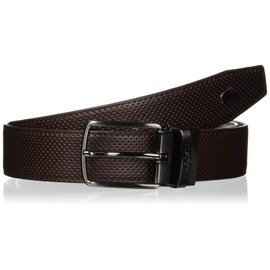 Lacoste BELT Reversible Leather Belt, dark brown