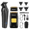 KEMEI Professional Hair Trimmer for Men Cordless, Foil Shaver with