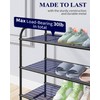 Kitsure Shoe Rack - Stainless Steel Shoe Organizer, Sturdy Shoe
