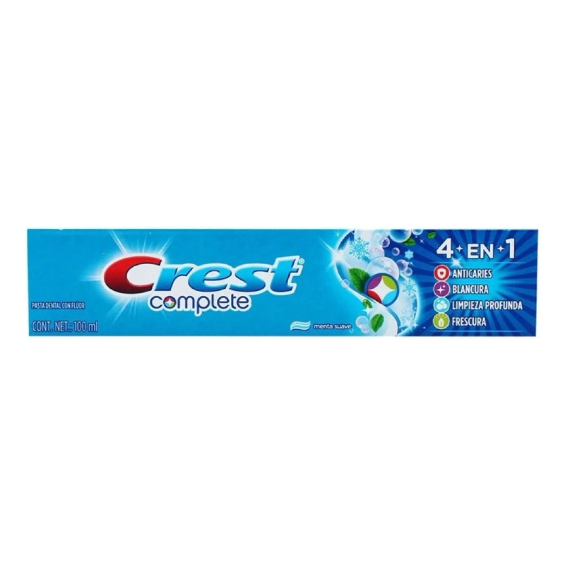 Crema Pasta Dientes Crest Complite 100