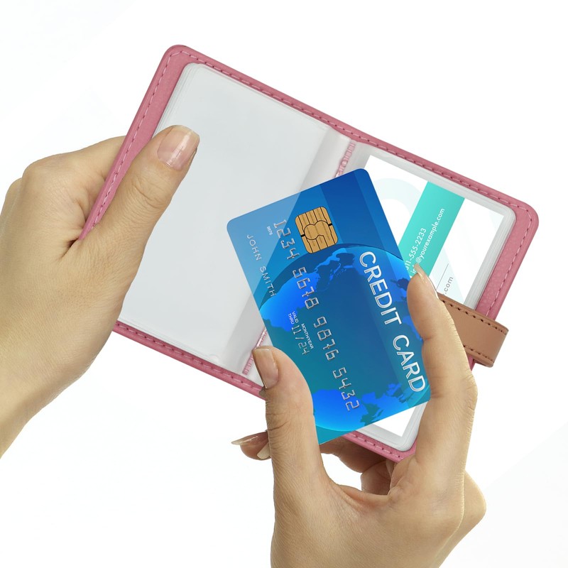 FORYEE Credit Card Holder with 26 Suitable Slot, ID Card