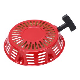 Pull Start Recoil Starter 215mm/8.5in Red Cover for 212cc 6.5HP 7HP OHV Engine Go Kart Pit Bike