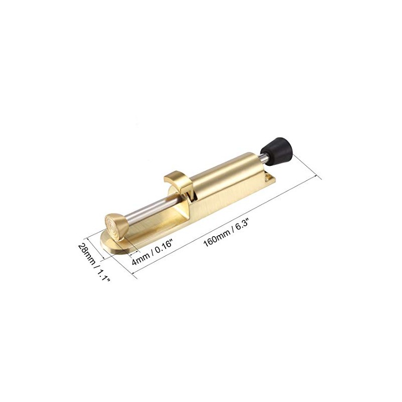 uxcell Kickdown Door Stopper Spring Loaded Foot Pedal Door Stops