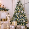 24 PCS 6CM Esferas Navideñas, Adornos para Arbol de Navidad,