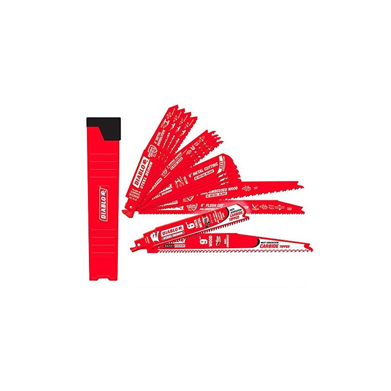 Diablo 14 piece Bi-metal reciprocating saw blade set