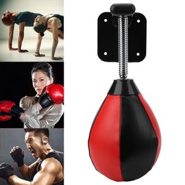 Wall Hanging Boxing Bag Speed Training Hanging Bag Stress Relief Hanging Boxing Bag Wall Mount Heavy Bag Wall Punching Bag Kits Wall Bracket Punching Bag