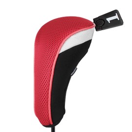 Andux Golf Driver Cap Head Wood Pole Cap Cover Golf Driver Headcover (Red) MT/MG01-1